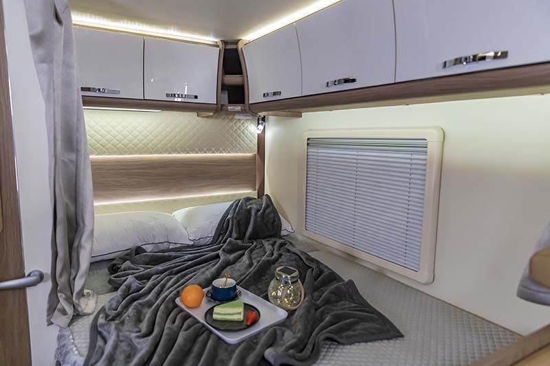 很多人喜歡睡這款房車，確實舒服