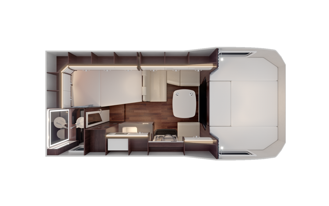 這可能是2022年設計最合理的房車了！