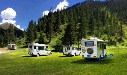 最適合夏季出行的4大打卡地！一定要開著房車去！